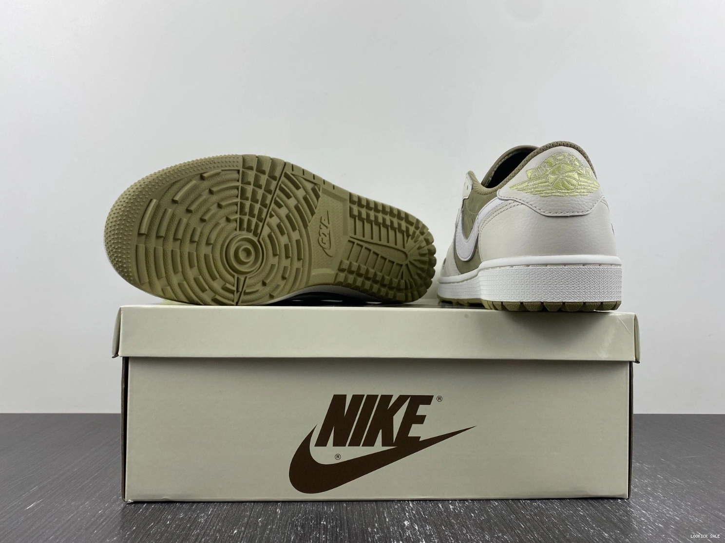 Rep Golf Jordan Olive Retro 1 FZ3124-200 Travis Scott Neutral Low 0522